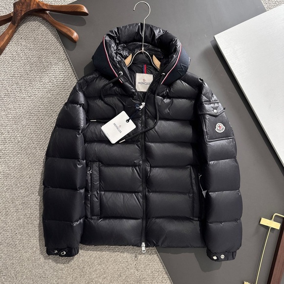 Moncler Men's Dark Puffer Jacket - Picture 1 of 5